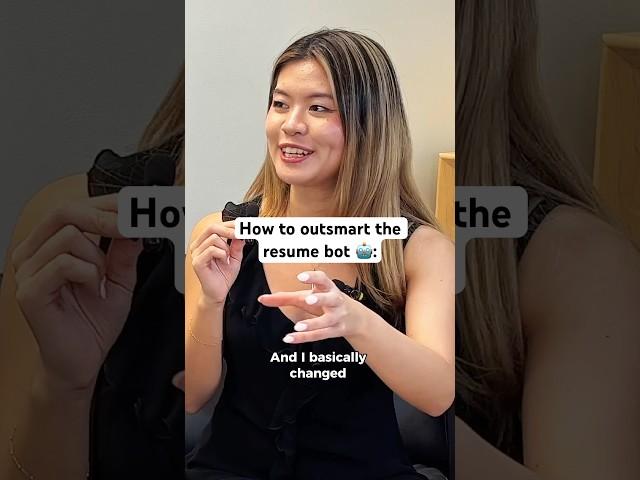 How do you tailor your resume? #resume #intern #career
