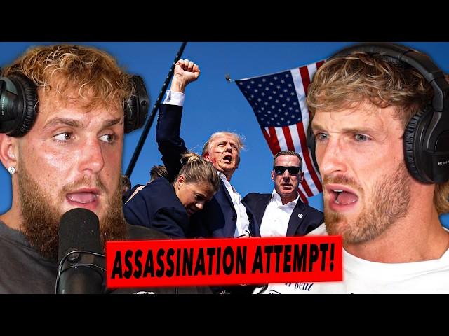 "Make America Great Again" - Jake & Logan Paul Discuss Trump's Assassination Attempt