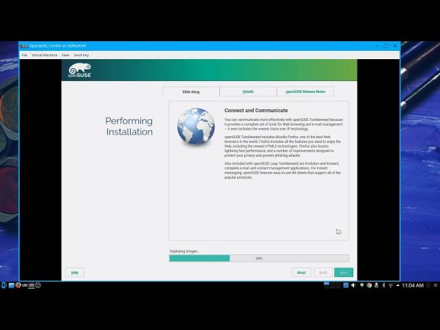 Cooking With Linux : Installing OpenSUSE Tumbleweed