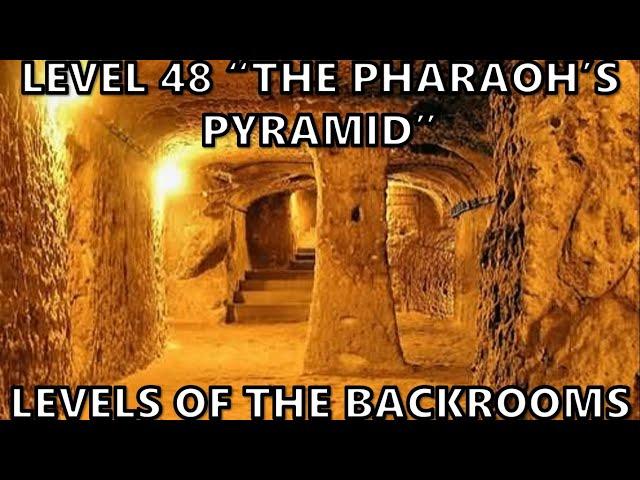 Level 48 of The Backrooms "The Pharaoh's Pyramid"