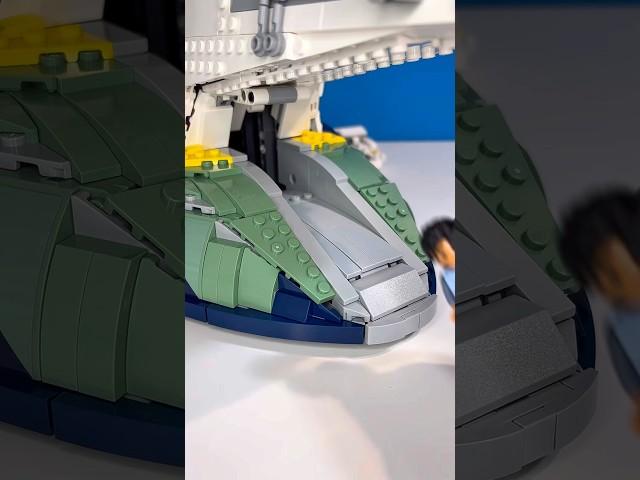 What to do if boba fett falls into the slave one #lego #legosets #starwars #legostarwars #afol