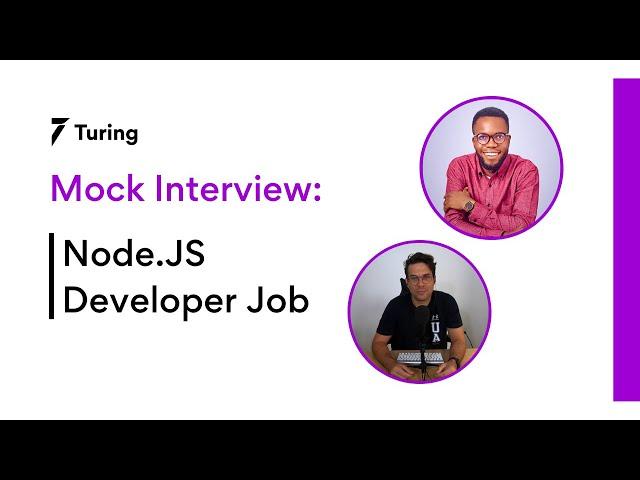 Node.JS Mock Interview | Interview Questions for Senior Node.JS Developers