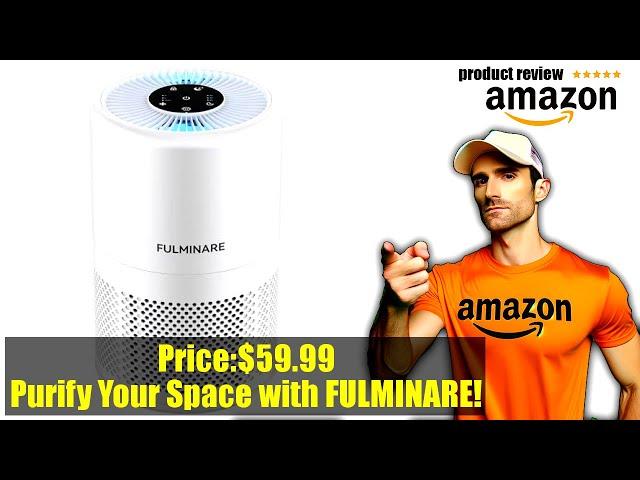 Buy FULMINARE Air Purifiers for Home Large Room, 1095 Ft² Coverage Air Purifier for Bedroom,