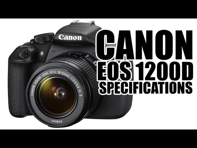 CANON EOS 1200D Specifications