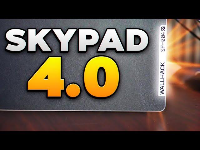 NEW Wallhack Skypad 4.0 Glass Mousepad Review!