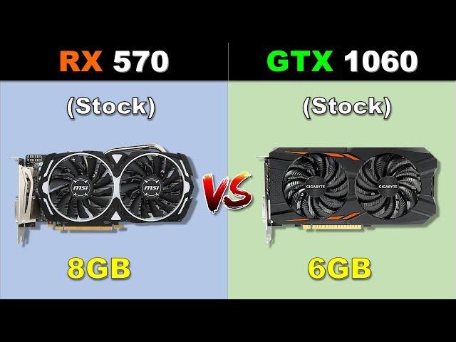 RX 570 VS GTX 1060 New Games Benchmark