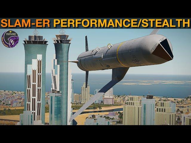 AGM-84H SLAM-ER: How Maneuverable & Stealthy Is It? | DCS WORLD