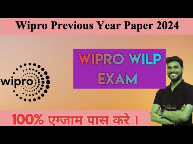 Wipro Placement Paper 2024