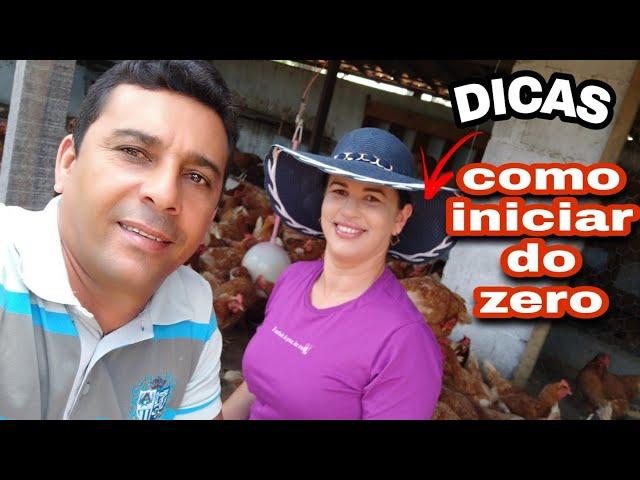 DICAS: COMO INICIAR DO ZERO CRIAR GALINHAS POEDEIRAS |  canal da Pathy