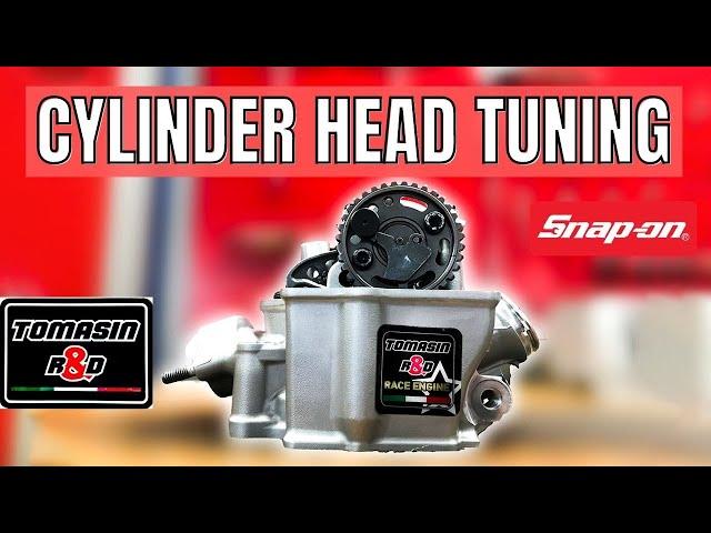 CYLINDER HEAD TUNING: Reaching Top from an Honda Cylinder Head