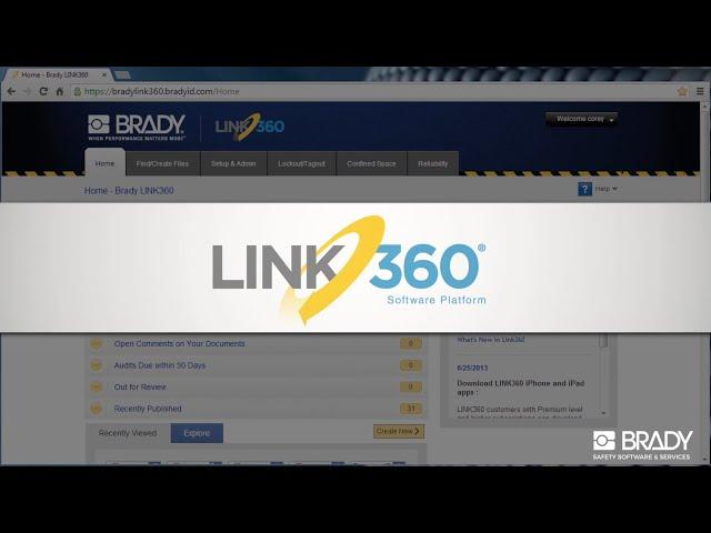 Brady LINK360 Software | Platform Overview