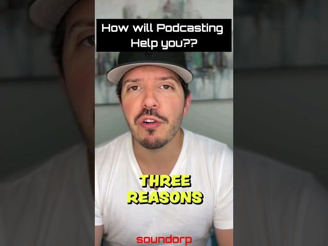 3 Reasons how podcasts help you#podcasting #podcasttips #soundorp #podcastcommunity #spotifypodcast