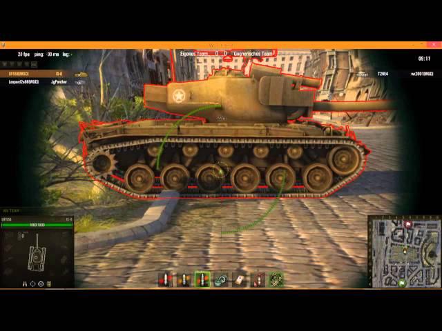 World of Tanks Weakspots T26E4 Super Pershing