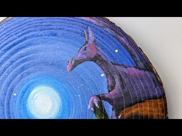 Painting a Whimsical Dragon