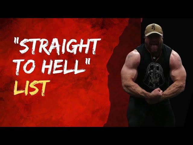 My Fitness Industry "Straight to HELL" List  (What REALLY MATTERS)