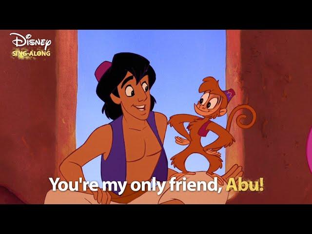 One Jump Ahead | Aladdin Lyric Video | DISNEY SING-ALONGS