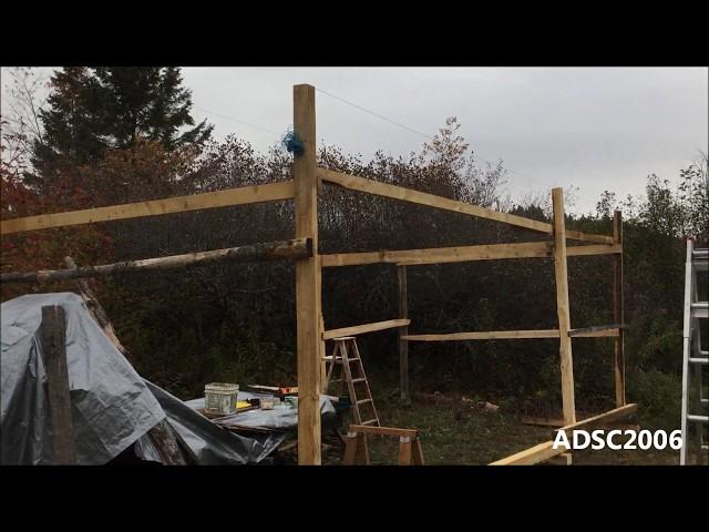 The Making of a Sawmill Shelter Part 1