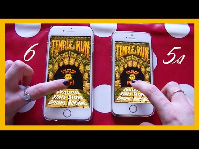 iPhone 6 vs 5s Game Comparison | Rachybop