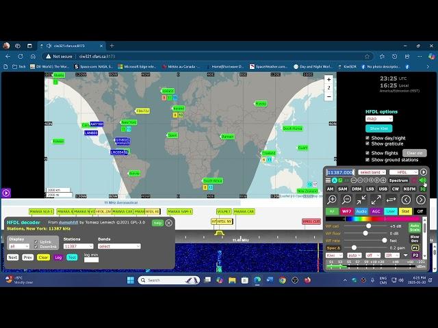 Decode HFDL Aeronautical shortwave traffic on KiwiSDRs