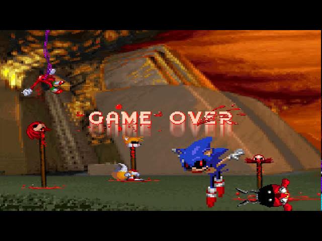 Game over for Sonic's friends! | Sonic.exe clickteam remake