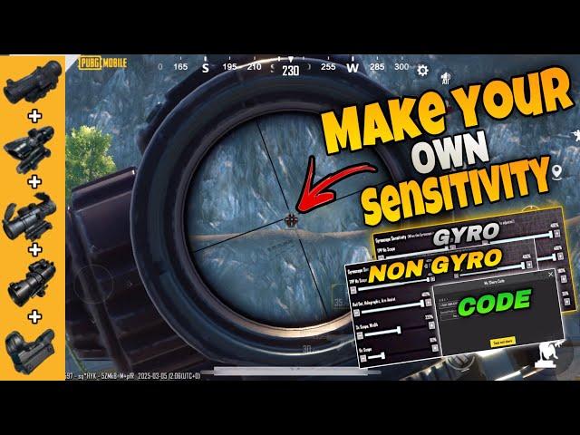 HOW TO MAKE YOUR OWN ZERO RECOIL SENSITIVITY IN BGMI & PUBG MOBILE FOR ALL DEVICES | DETAILED GUIDE