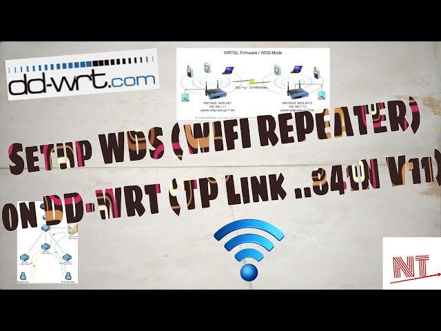 Easiest way to Setup WDS (WIFI REPEATER ) on DD-WRT Router