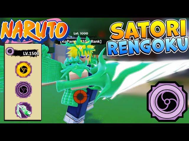 Шиндо Лайф обзор SATORI RENGOKU  Shindo Life Наруто Роблокс