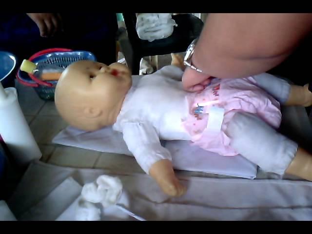 Caregiver practice Infant bathing "TESDA"