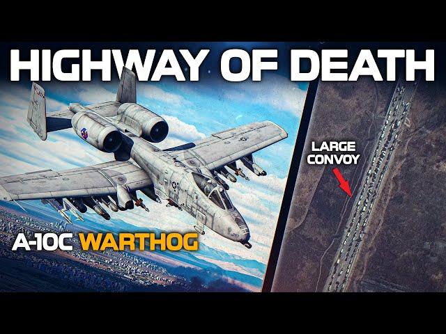 GAU-8 Satisfaction | A-10C Warthog Vs Massive Convoy | Digital Combat Simulator | DCS |