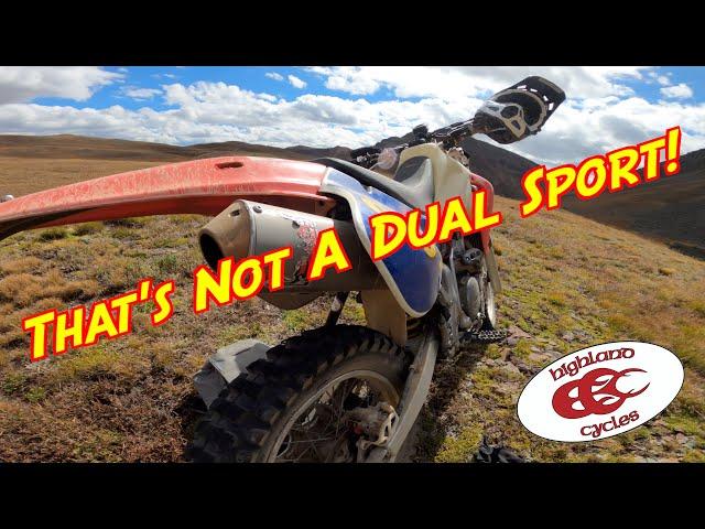 What is a Dual Sport a Motorcycle | Huge Dirt Biker | Highland Cycles