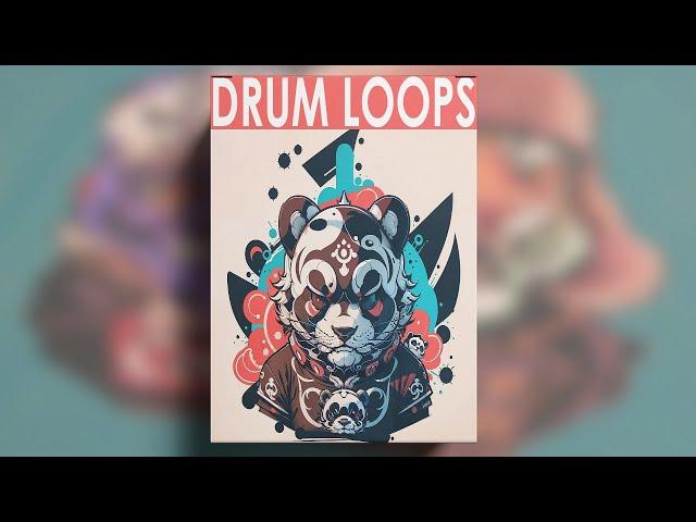 FREE DOWNLOAD panda TRAP DRUM LOOPS 2023 - TRAP LOOP KIT + drum loops