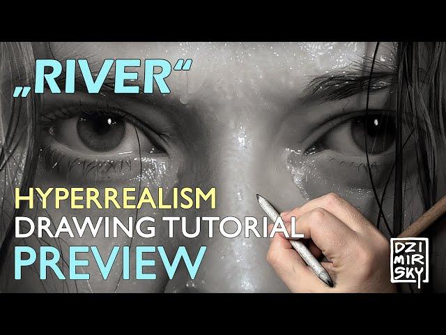 Dirk Dzimirsky - Hyperrealism Drawing Tutorial Workshop Preview