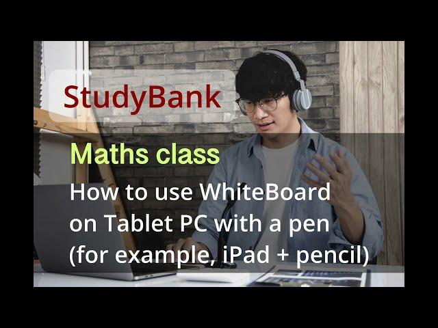 Maths class with iPad - StudyBank