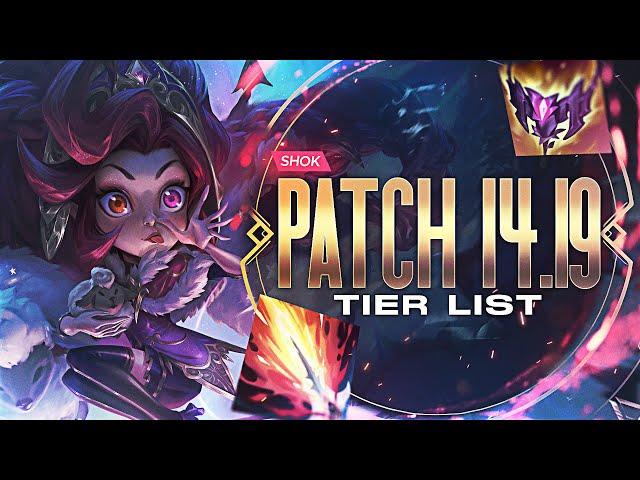 14.19 MID LANE TIER LIST