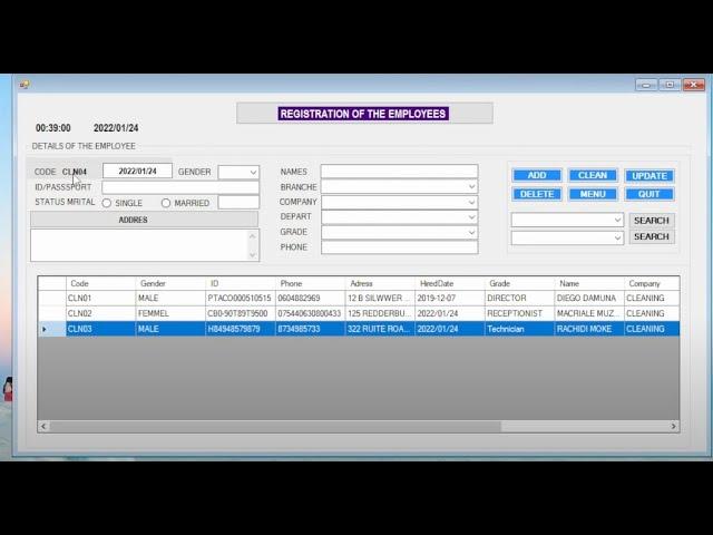 How to Display Database Table on the DataGridView in C#