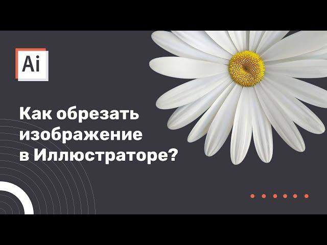 Как обрезать изображение/объект в Иллюстраторе?