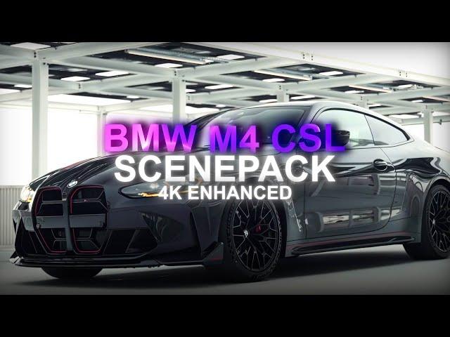 Bmw M4 CSL 4K Car Clips | 4K | FREE CLIPS | ScenesbyZero