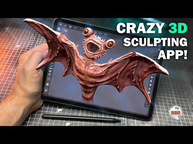 3D Model For 3D Printing | Amazing 3D modelling app! iPad Forger App
