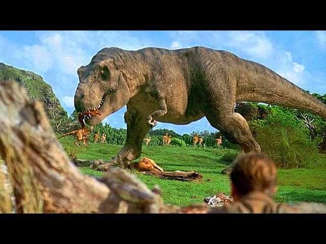 T-Rex Ambush Scene - Jurassic Park (1993) Movie Clip HD