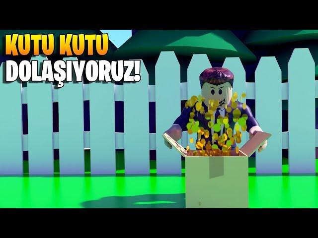  Kutu Kutu Dolaşıp Eşya Arıyoruz!  | Unboxing Simulator | Roblox Türkçe