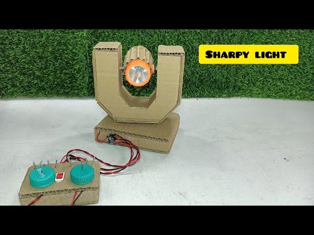 How to make a Sharpy light / how to make movie light / sharpy light project / mini Sharpy light