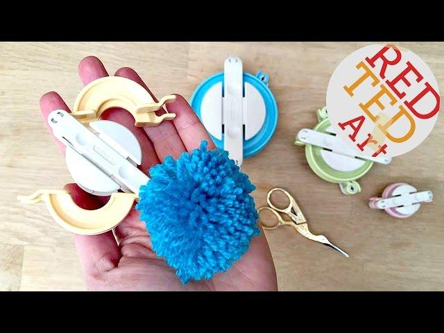 Clover Pom Pom Maker Tutorial - Easy Pom Pom DIY!