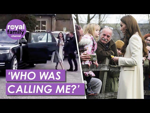 Rare Moment: Kate Stops Car to Chat with ‘Hello Princess’ Girl