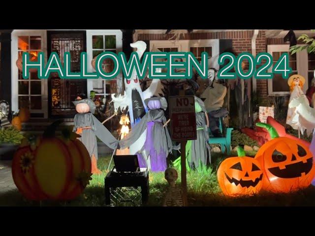 Hallowing Decorations 2024 Maywood New Jersey Virtual Tour #halloween #maywoodnj  #virtual tour