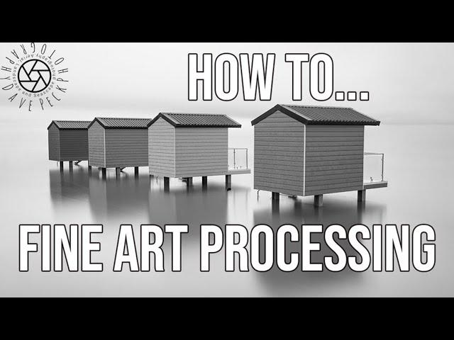 How to easily process fine art photographs: Nik Silver Efex, PS and LR
