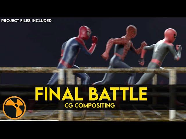 Nuke CG Compositing Tutorial | Spider Man No Way Home VFX Breakdown