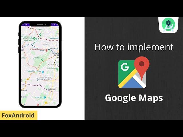 How to implement Google Maps in Android Studio Project || Android studio Tutorial ||