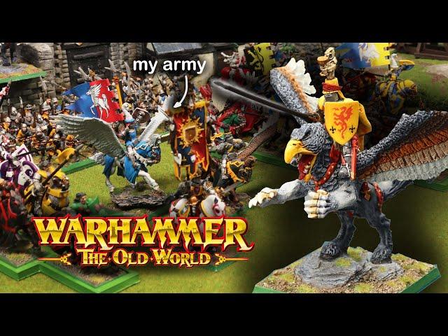 Finishing my DREAM Warhammer Army | Classic Bretonnians for Warhammer the Old World