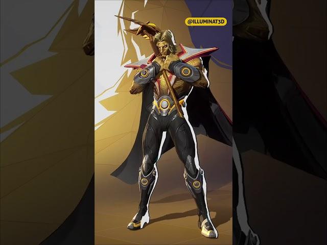 Adam Warlock emotes in Marvel Rivals are golden  #marvelrivals #shorts