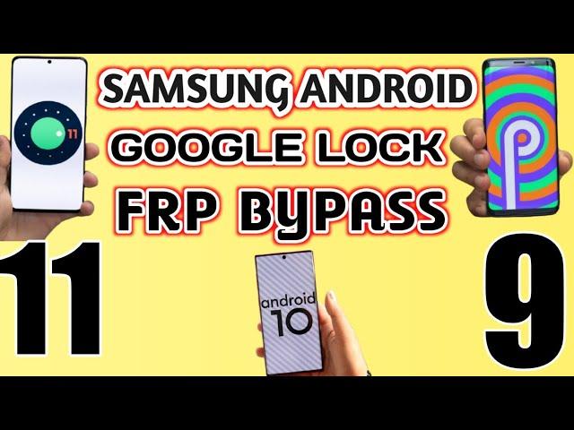 ALL SAMSUNG GALAXY ANDROID 9/10/11 FRP/GOOGLE LOCK BYPASS APP NOT INSTALLED 1000% WORK 2021